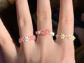 Soft Blossom Beads Ring